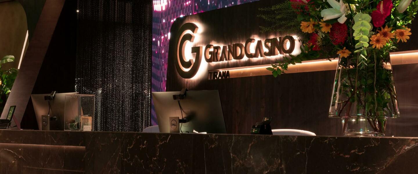 reception at grand casino tirana